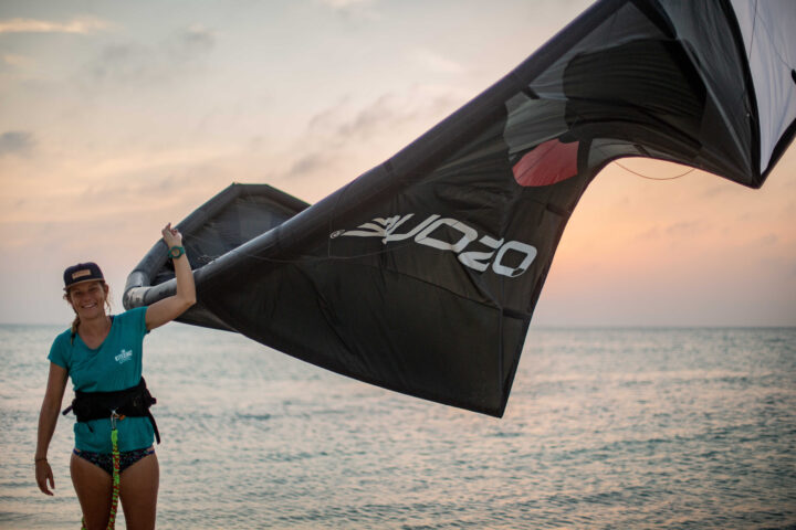 Kiter woman