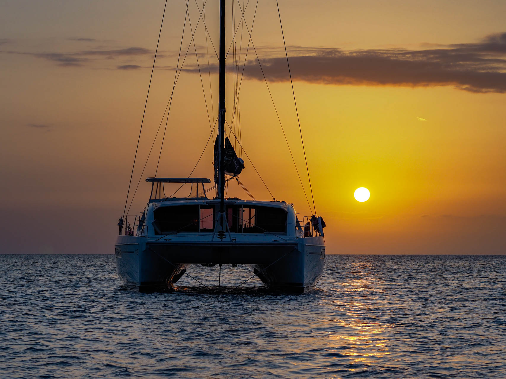 Catamaran Sunset Catamaran Sunset