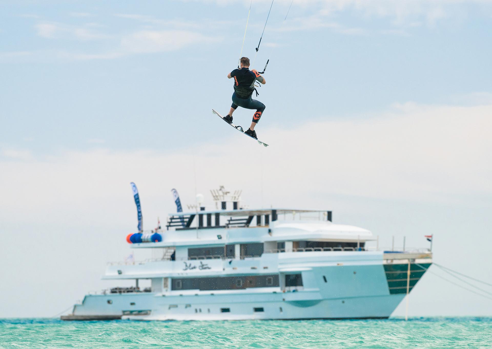 jumping boat