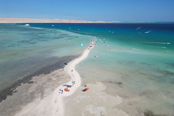 Abu Mungar Drone View Kite Spot