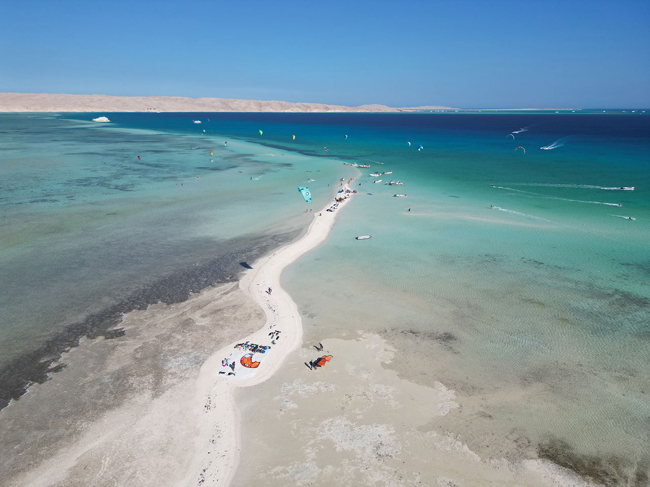 Abu Mungar Drone View Kite Spot