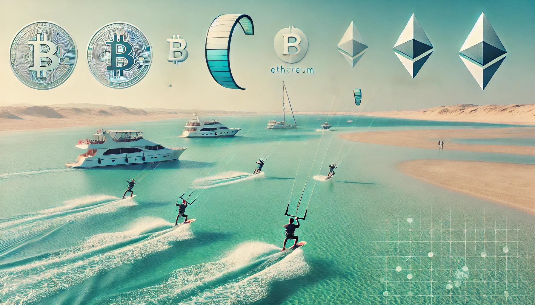 Cryptocurrency Kite Safari