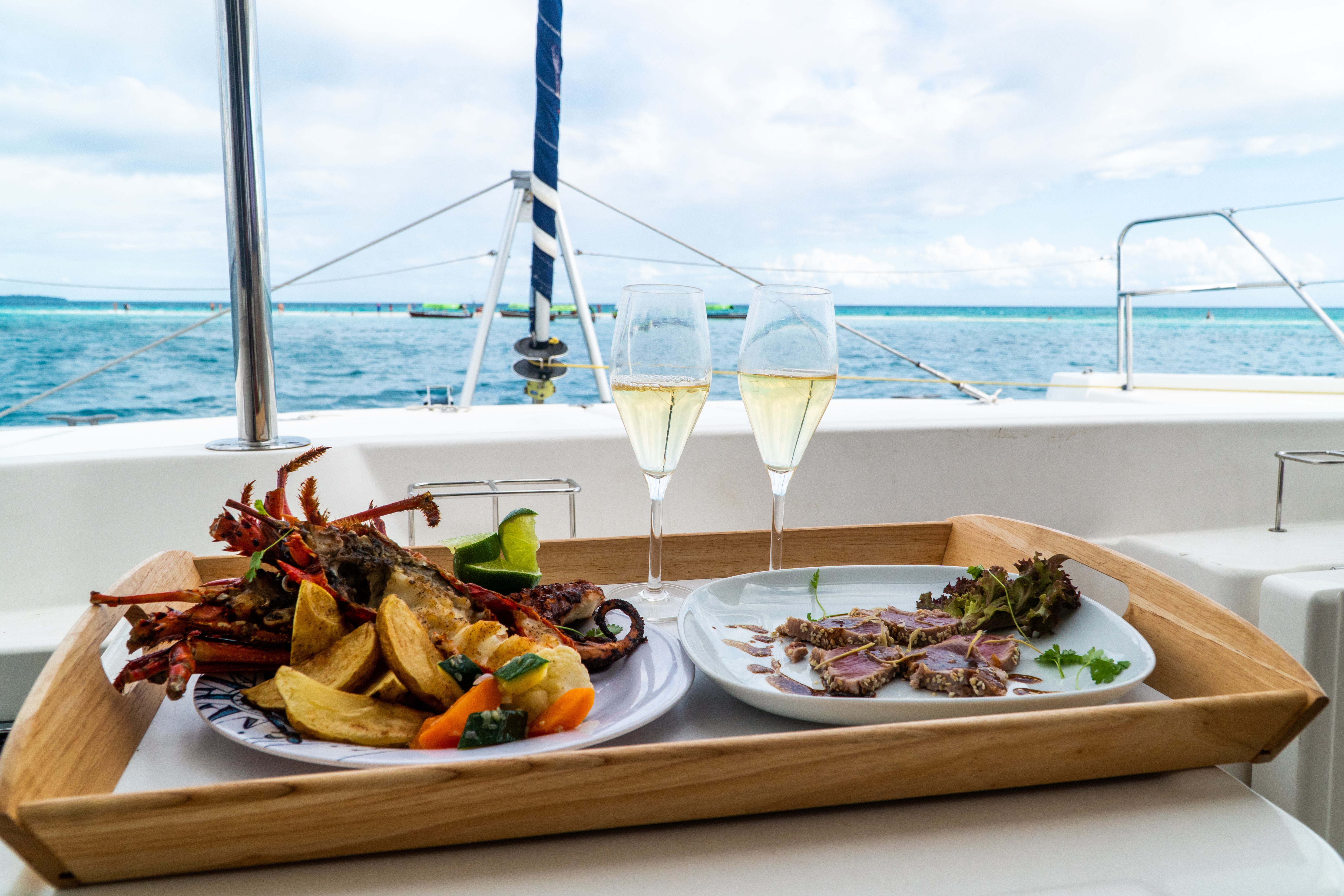 Kite Sicily Catamaran Food Kite Sicily Catamaran Food