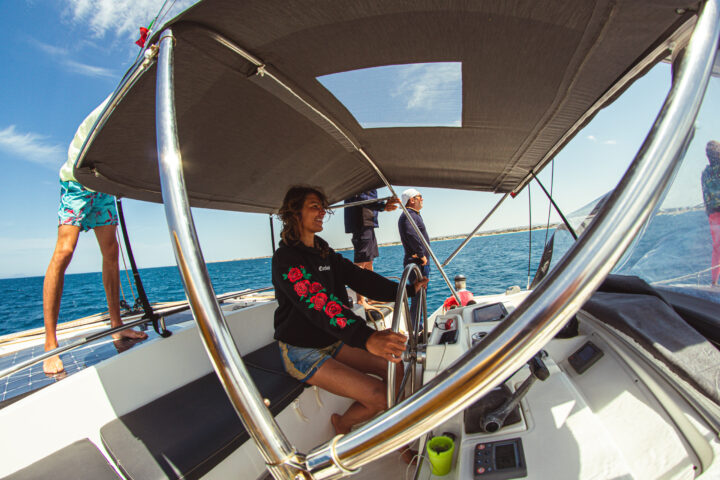 Sail boat Sicily Captain